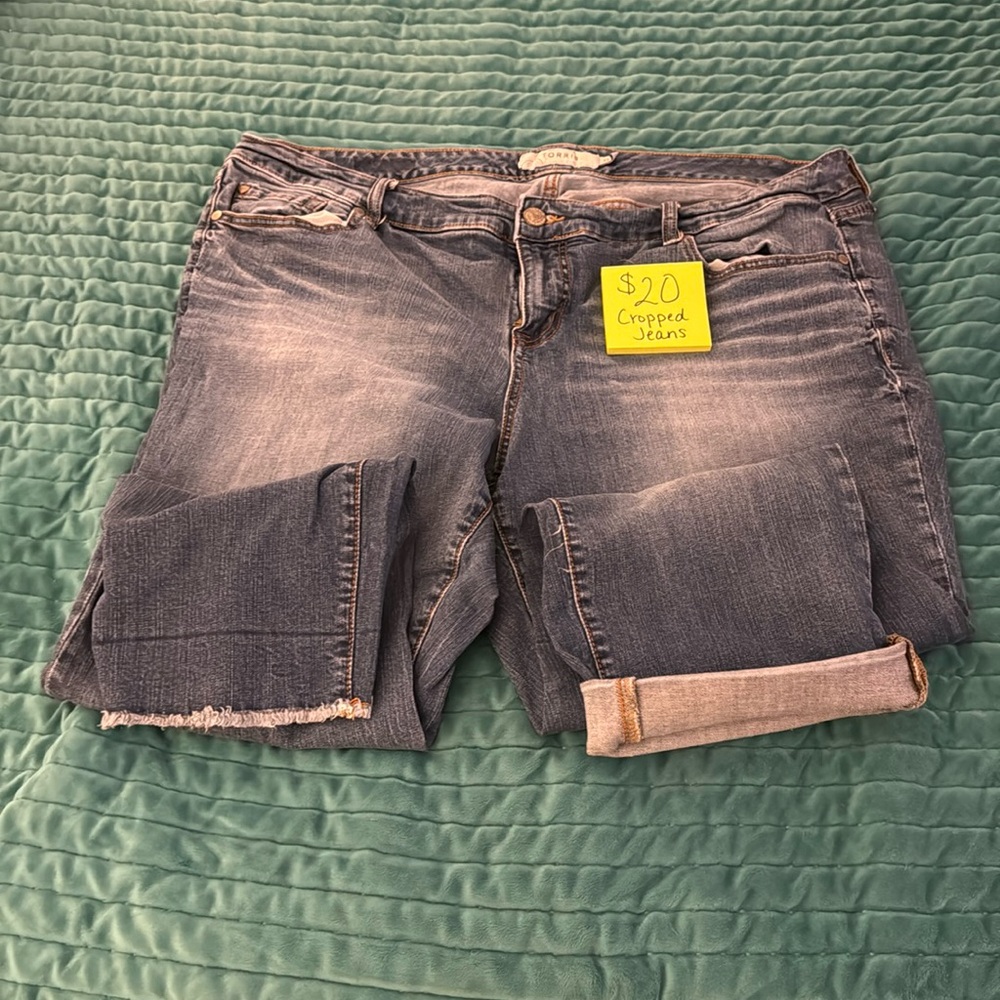 Torrid Denim Cropped Jeans
